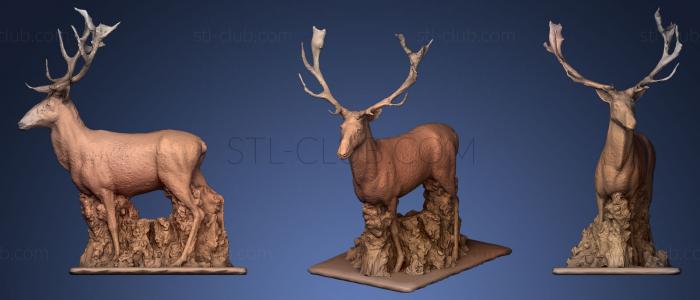 3D model Le Cerf Miracle (STL)